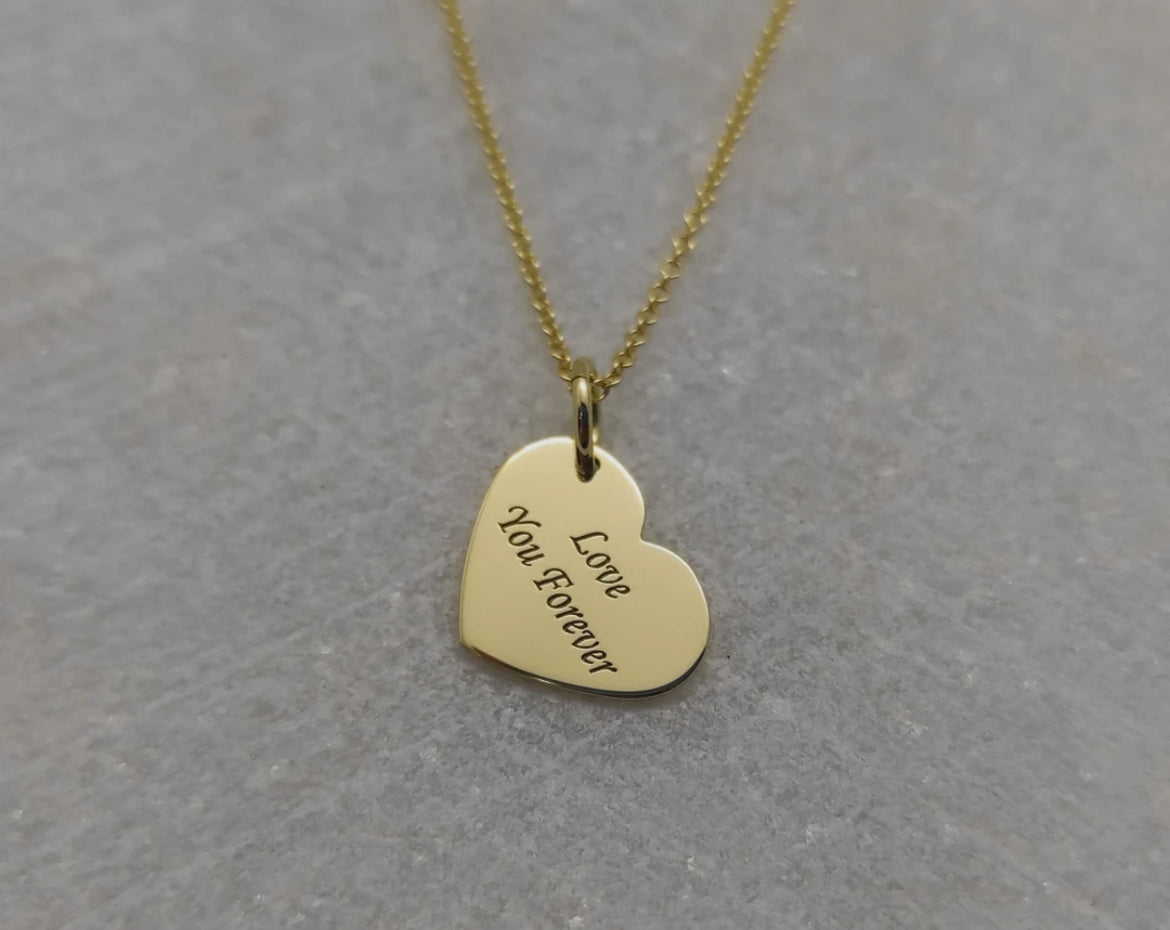 Extra tag (add on).       Rectangular - circle or heart shape engraving tag